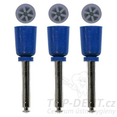 PURE Leštící kalíšky bezlatexové, TVRDÉ (modré), 36ks