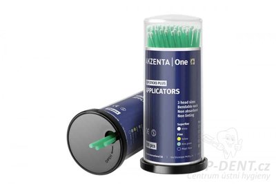 Akzenta Top Sticks Plus Micro aplikátory FINE (zelené), 4x100ks