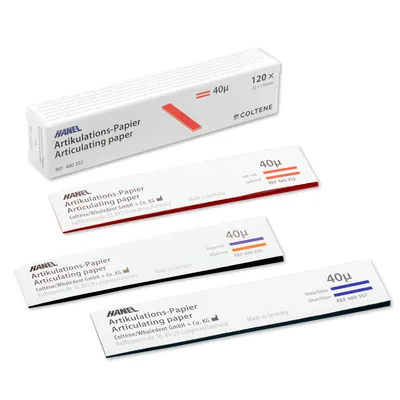 Artikulační papír -I- 40μ HANEL Coltene - I– 40μ – červená
