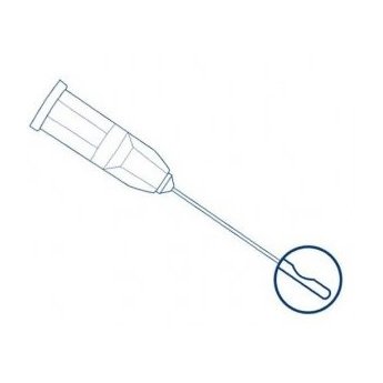 HS-sterilní výplachové endokanyly boční vývod 27G žluté 100ks