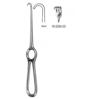 STOMA Retractor, Volkmann, blunt, fig.3