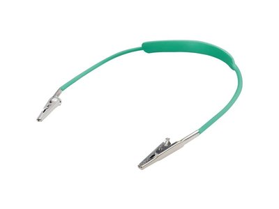 Smart držák na roušky, plastový, kovové sponky, zelený