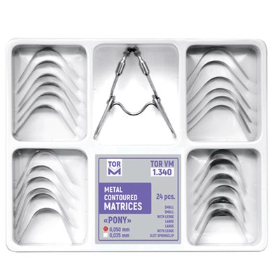 Metal Contoured Matrices "Pony" TOR VM - SET –24ks