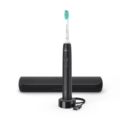Philips Sonicare 3100 HX3673/14 Black sonický kartáček