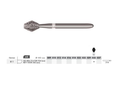 Diamant - palcát FG M 033 (6ks)