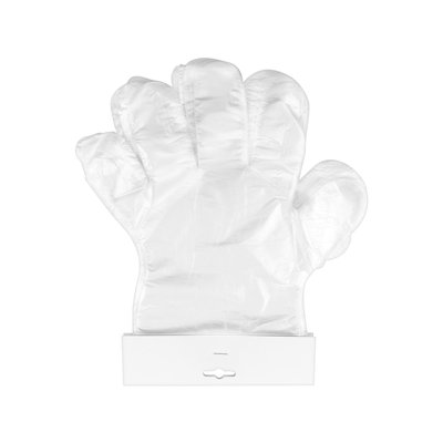 Rękawice foliowe jednorazowe 100 szt. rozm. uniwe