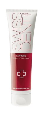 SWISSDENT Extreme bělící zubní pasta 100 ml + zubní kartáček Swissdent ZDARMA