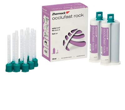 Occlufast rock 2 x 50 ml + 12 kanyl