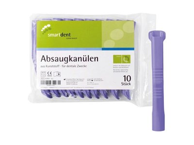 Smart odsávací kanyly, 10ks lila