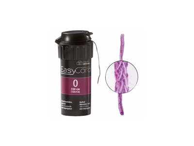 EasyCord Retrakční vlákno, velikost 0, barva purpurová