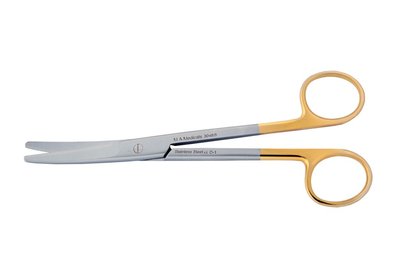 Nůžky Mayo TC 17cm zahnuté