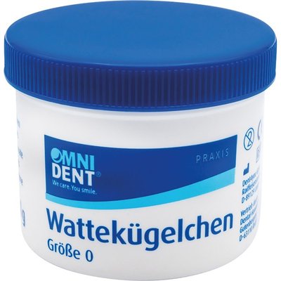 OMNIDENT Vatové Kuličky S0 Ø4,8mm 4g 1bal