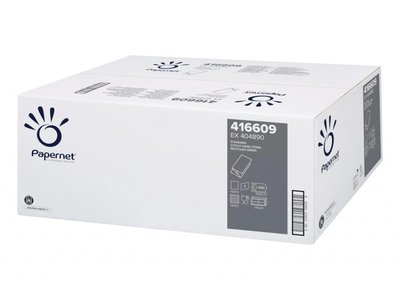 Papírový ručník skladu V, 1-vrstvý STANDART, zelené 5000 ks