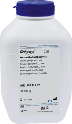 Orthocryl prášek čirý 1kg