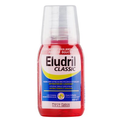 Eludril Classic 0,10% CHX 200 ml Pierre Fabre