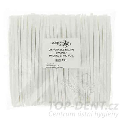 PURE Selection jednorázové plastové špachtle, 100ks