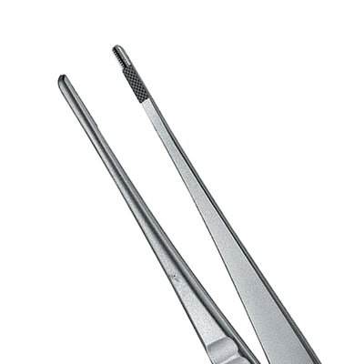 Tissue Pliers De Bakey PermaSharp straight 19cm