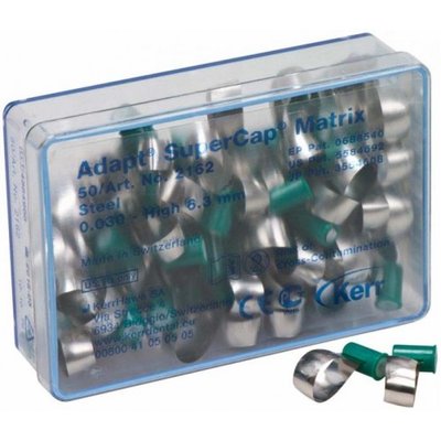 Hawe Neos ocelové matrice Supermat, 0,03 mm,výška 6,3 mm, 50 ks