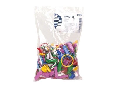 Miratoi hračky mix, 150ks