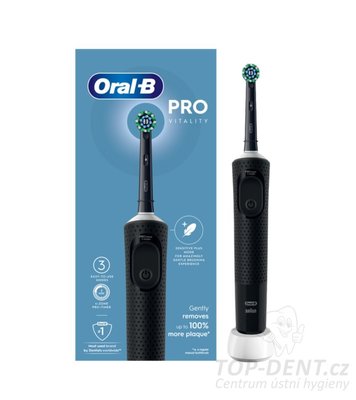 Oral-B Vitality PRO D103 Cross elektrický zubní kartáček Black