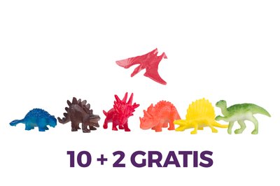 Zabawka - Figurka dinozaur 10 + 2 GRATIS
