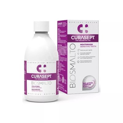 Curasept Biosmalto Sensitive Płyn do płukania ust na nadwrażliwość 300ml