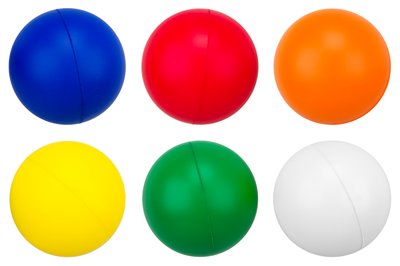 Piłka antystresowa 1 szt. - żółty