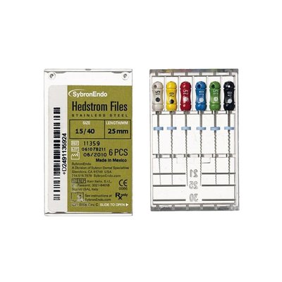 Hedstroem 30mm/15-40 sort. 6ks