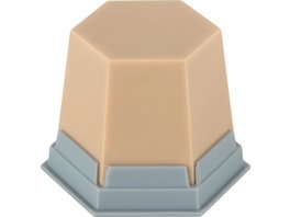GEO Avantgarde Modellierwachse - Zylinder 75 g universal, beige/opak