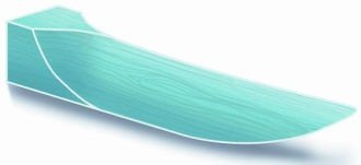 Wood Wedges zelené
