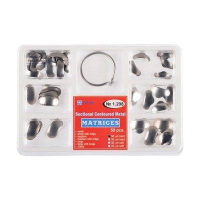 Matrice sekční, 50 ks - Tloušťka 0,035 soft - měkké