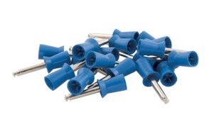 Gumki do profilaktyki ORBIS niebieskie 24szt. miękkie do usuwania płytki nazębnej i polerowania