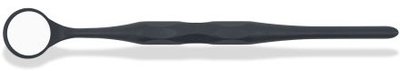 Zrkadielka Relax Rhodium č. 4 (22 mm) čierne
