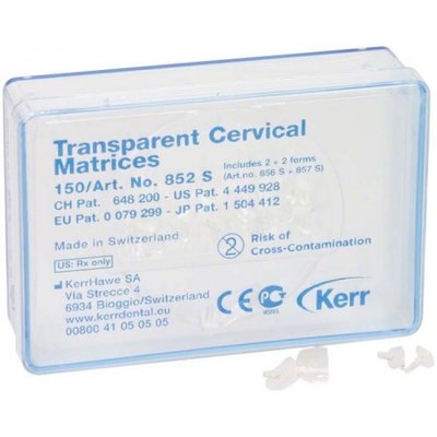 Hawe Neos krčkové matrice měkké různých velikostí 150 ks (transparentní)