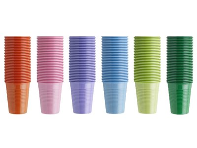 Euronda Monoart set - Barevný set jednorázových kelímků 2
