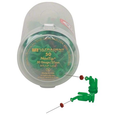 NaviTip 30G - kanyly, 50ks 27mm zelené