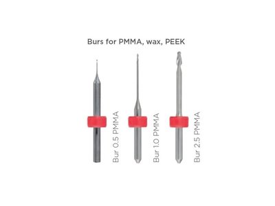 Frézovací nástroj pro plasty a vosk, 1,0mm PMMA