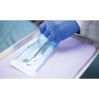 Samolepicí sáček Safe-Seal pro parní sterilizaci, 200 ks - 191 x 330 mm