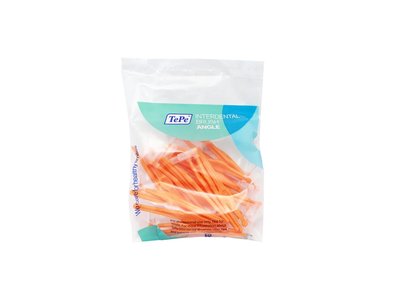 TePe Angle 0,45 mm oranžové 25 ks s krytem