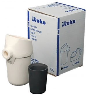 Rotocast grafitový tavicí kelímek