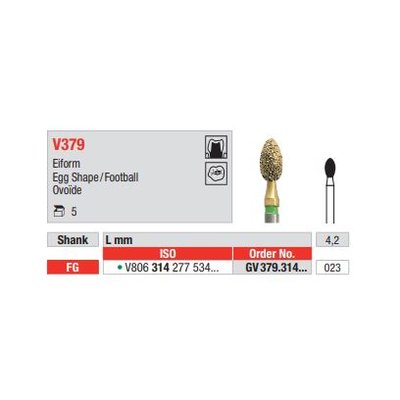 Diamant FG Diacut MLT GV379.023 (5ks/bal)