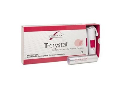 T-Crystal - materiał termoplastyczny polyamidowy w kapsułkach - średnica 25mm/6szt - clear