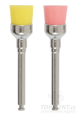 Premium Plus X-SOFT Profylaktické nylonové kartáčky - Mini Cup (MIX), 100ks