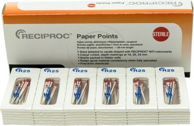 RECIPROC® Papierspitzen