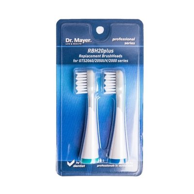 Dr. Mayer RBH20 Plus náhradní zubní hlavice, 2 ks
