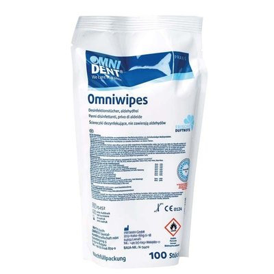 OMNIDENT Omniwipes Neutral Refill 100ks