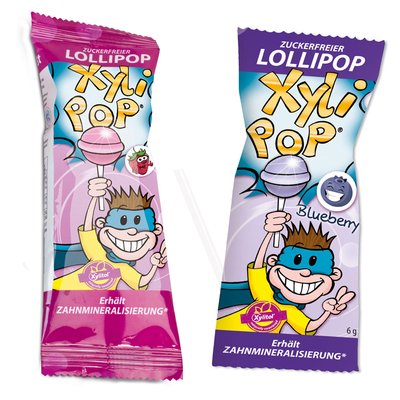 Xylipop - Lollipop lízátko - Jahoda