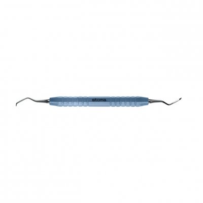 STOMA color-stick curette GXC4, lightblue, O 10mm