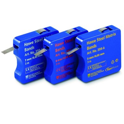 Hawe Steel Matrix Bands ocelové matricové pásky - 399 A – 5 mm – 0.03 mm