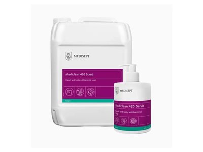 Mediclean 420 Scrub - antibakteriální tekuté mýdlo 500ml